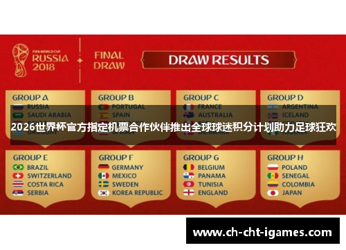 2026世界杯官方指定机票合作伙伴推出全球球迷积分计划助力足球狂欢 2026世界杯官方指定机票合作伙伴推出全球球迷积分计划助力足球狂欢